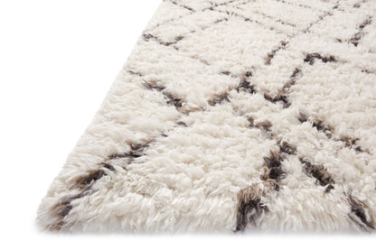Angela Rose x Loloi Amira AMI-02 Ivory / Bark Area Rug