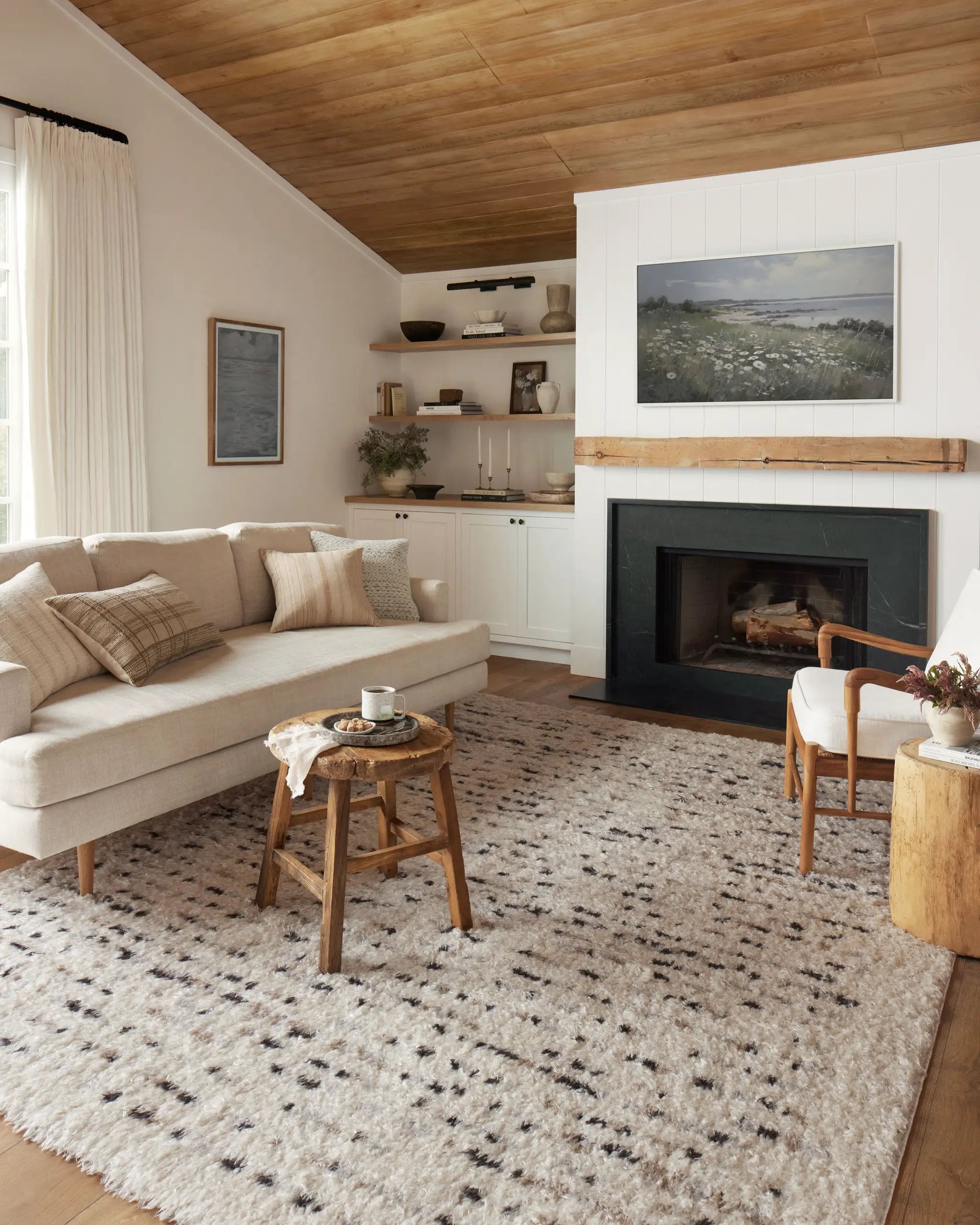 Amira AMI-03 Ivory / Multi Area Rug by Angela Rose x Loloi