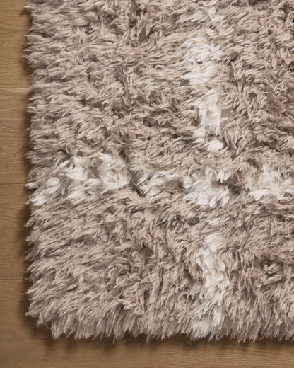 Angela Rose x Loloi Amira AMI-04 Khaki / Ivory Area Rug