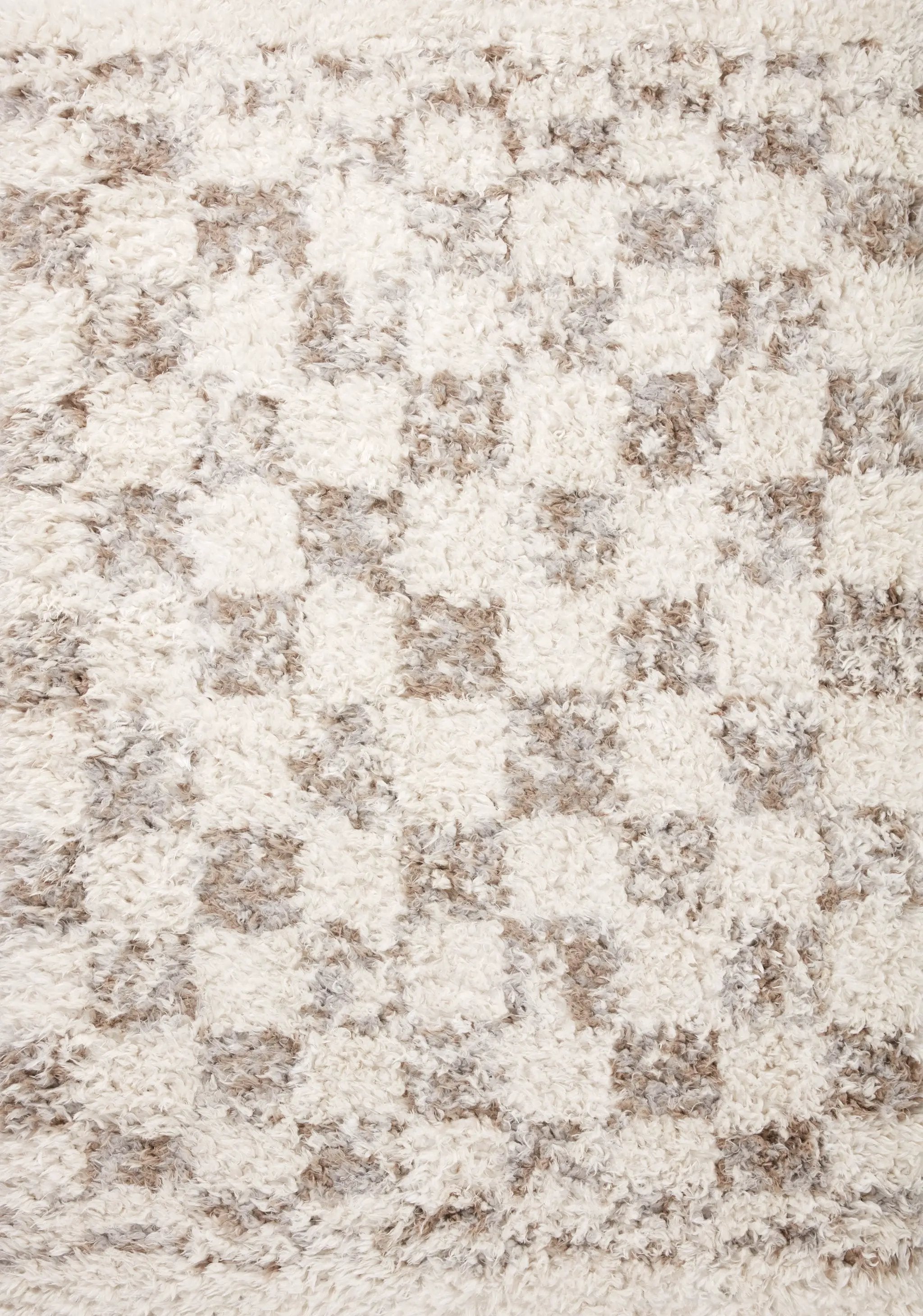 Amira AMI-05 Ivory / Pebble Area Rug by Angela Rose x Loloi