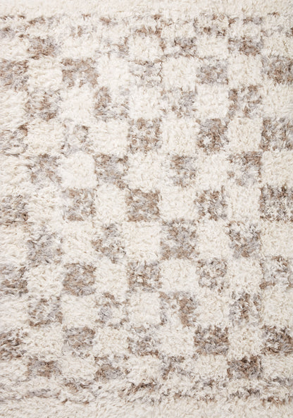 Angela Rose x Loloi Amira AMI-05 Ivory / Pebble Area Rug