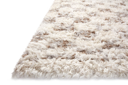 Angela Rose x Loloi Amira AMI-05 Ivory / Pebble Area Rug