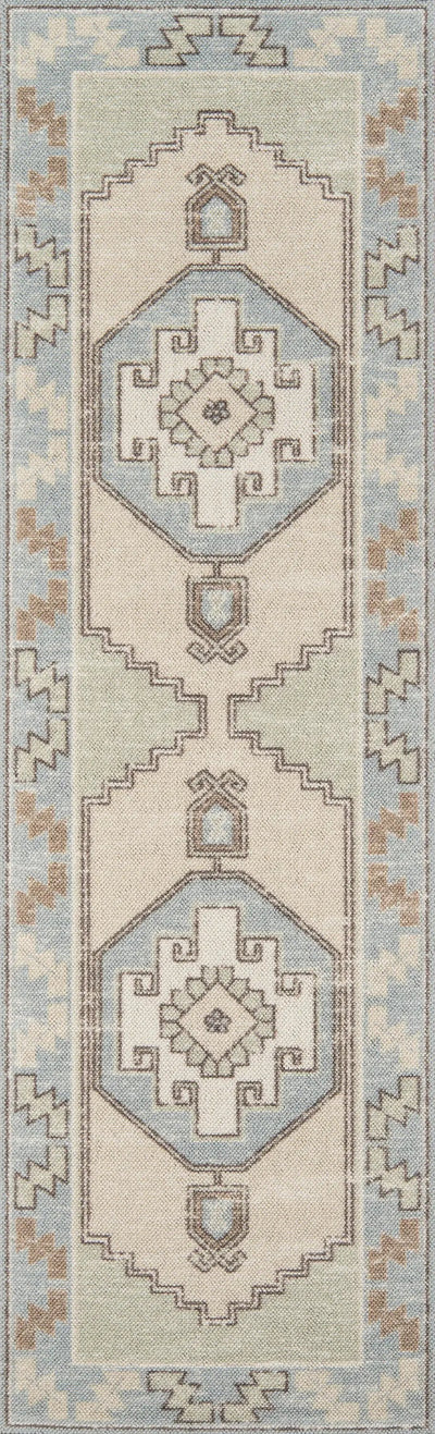 Anatolia ANA-2 Light-Blue Area Rug by Momeni