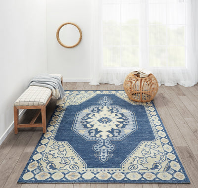 Momeni Anatolia ANA-3 Navy Area Rug