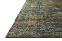 Featuring tranquil lagoon and vibrant multi-toned hues and traditional and distressed detail, the Anniston ANS-05 Lagoon / Multi Area Rug is a power-loomed polyester area rug for any room