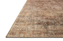 A power-loomed polyester area rug with traditional and distressed flair in earthy clay and deep charcoal tones, the Anniston ANS-06 Clay / Charcoal Area Rug anchors any room