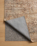 A power-loomed polyester area rug with traditional and distressed flair in earthy clay and deep charcoal tones, the Anniston ANS-06 Clay / Charcoal Area Rug anchors any room