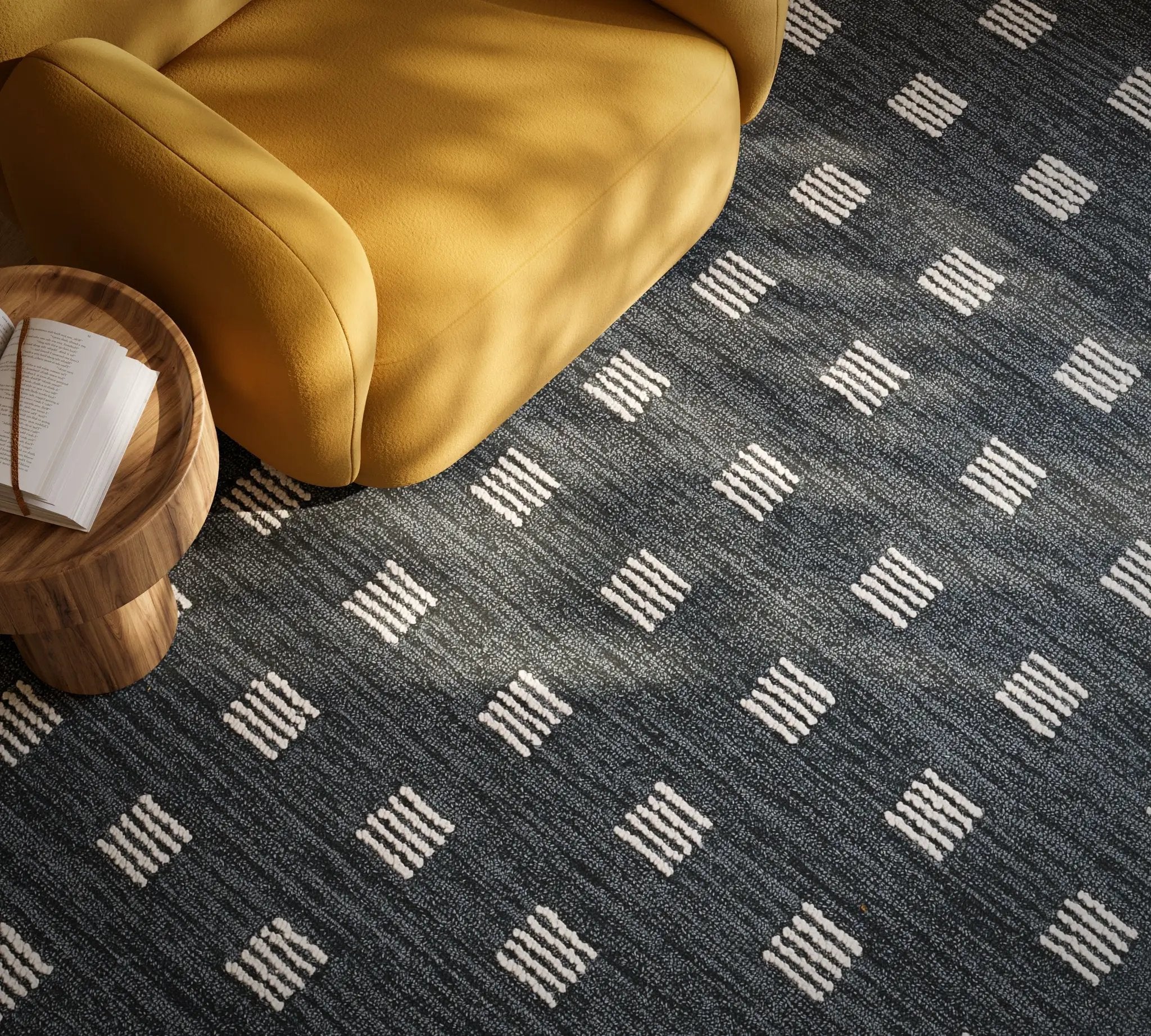 Archer ARC-1 Blue Area Rug by Momeni