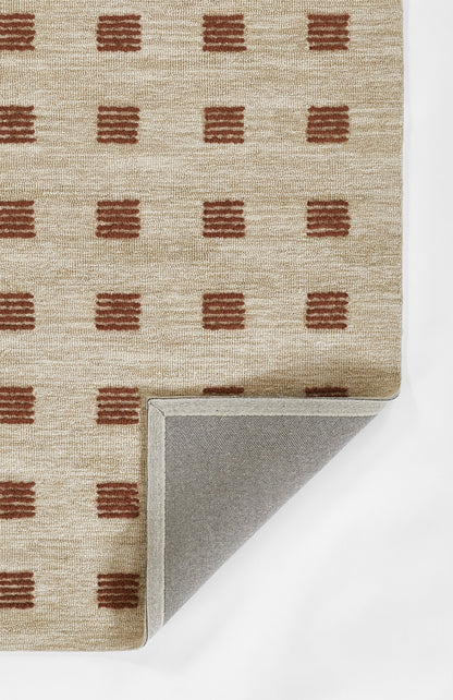 Momeni Archer ARC-1 Rust Hand Tufted Area Rug