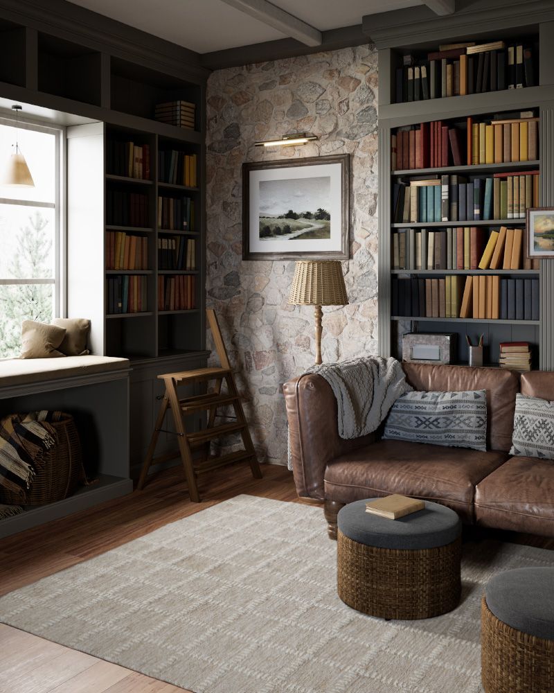 Momeni Archer ARC-3 Beige Hand Tufted Area Rug