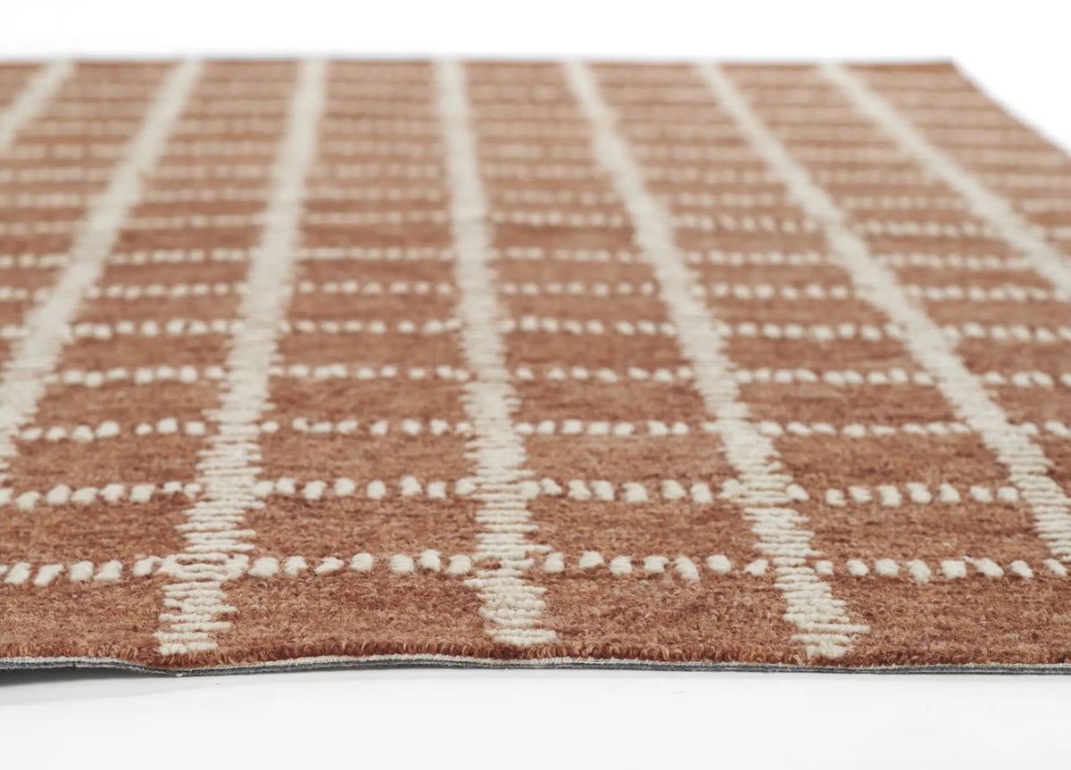 Archer ARC-3 Rust Area Rug by Momeni