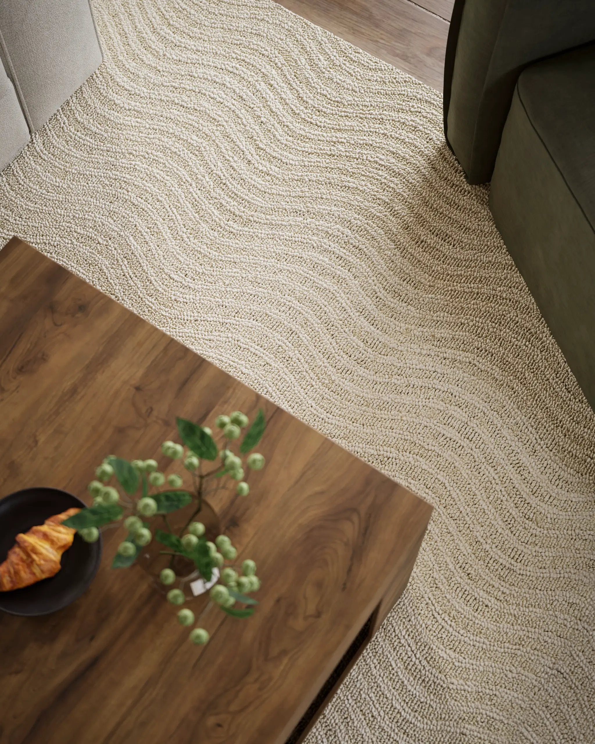 Archer ARC-9 Ivory Area Rug by Momeni