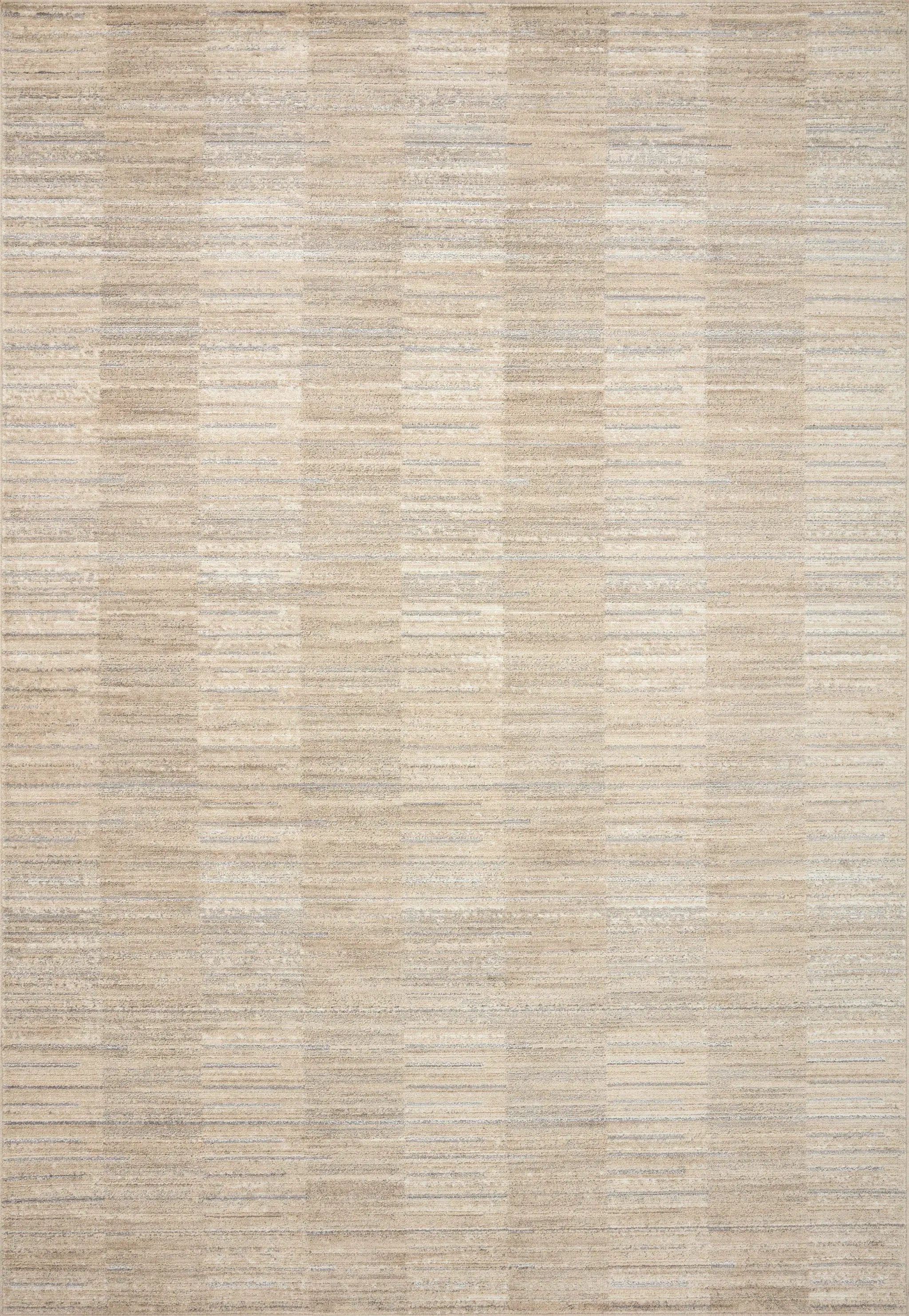 Arden ARD-01 Natural / Pebble Area Rug by Loloi