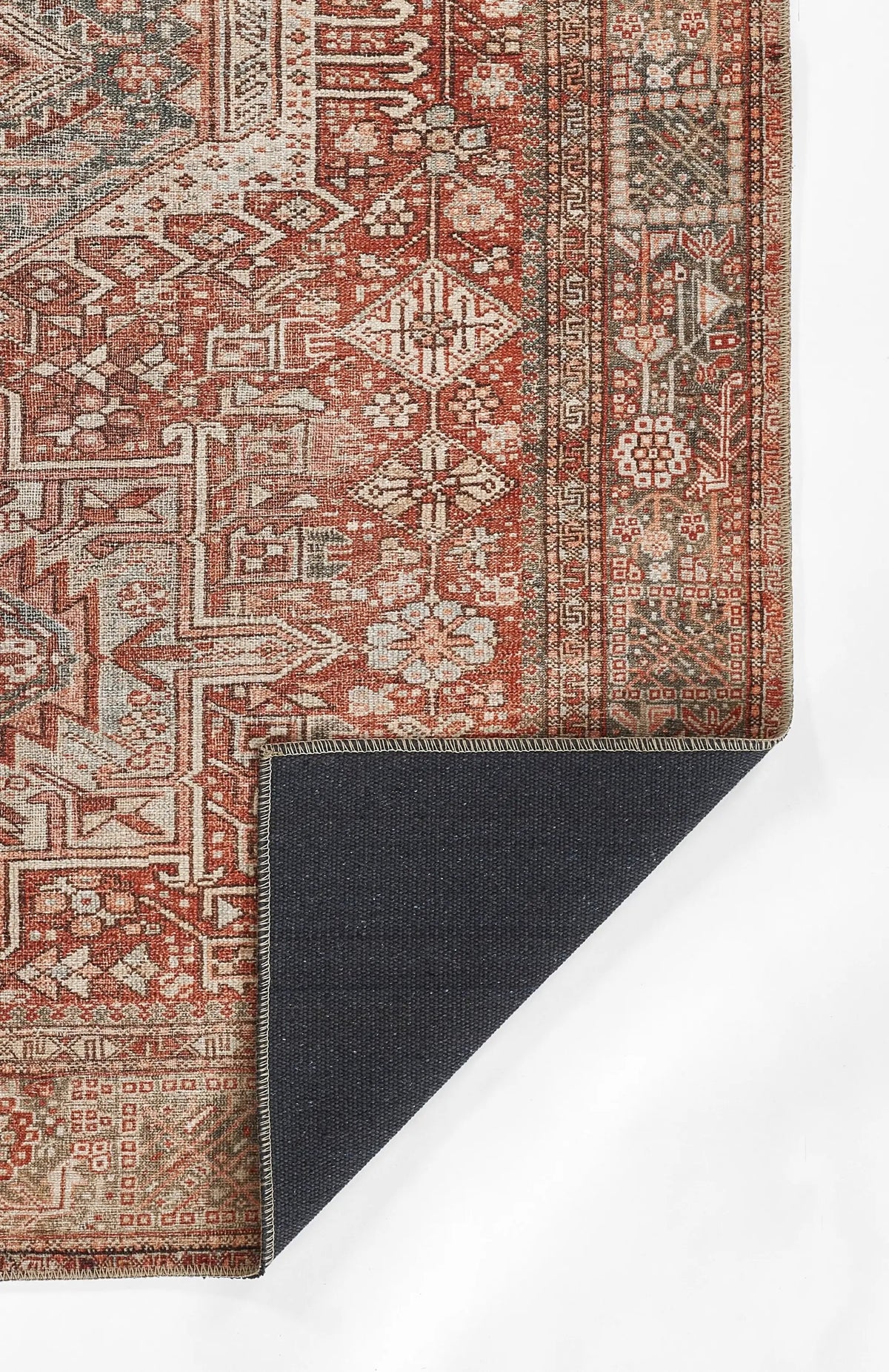 Ariana ARI-2 Red Area Rug by Momeni