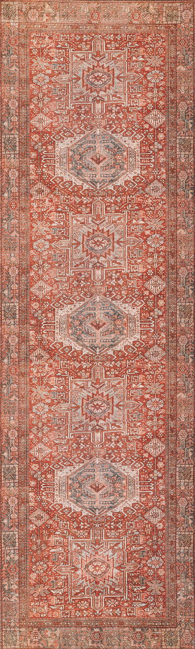 Ariana ARI-2 Red Area Rug
