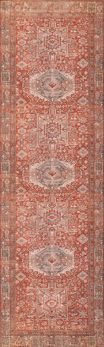 Ariana ARI-2 Red Area Rug
