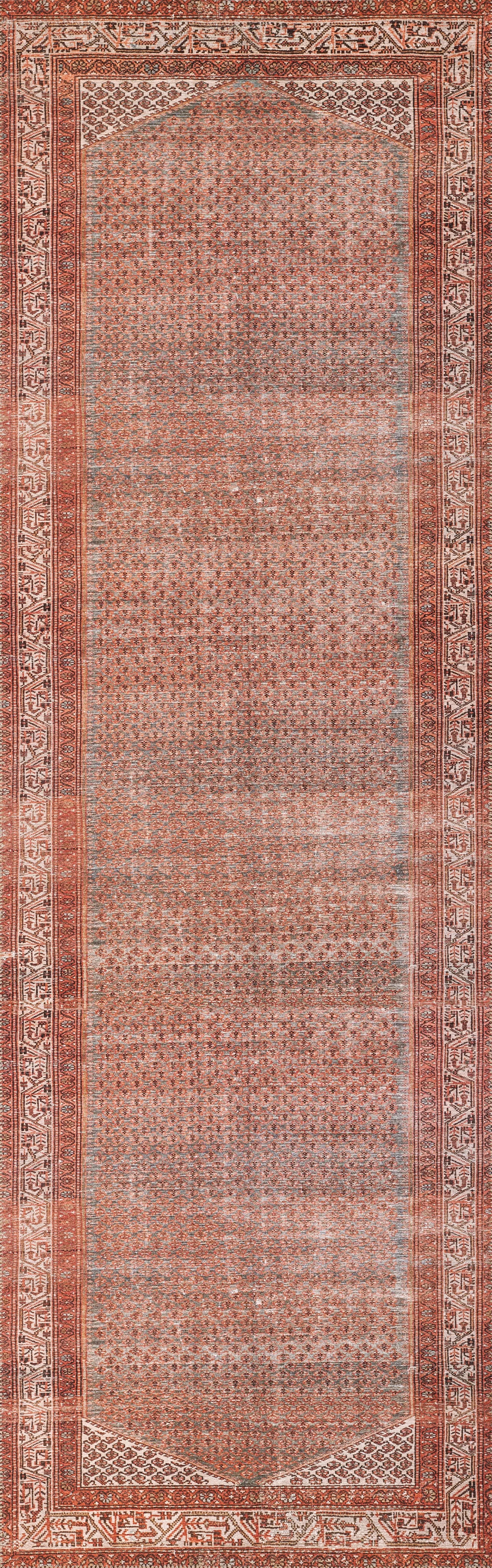 Ariana ARI-9 Rust Area Rug by Momeni