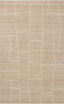 A hand-loomed wool and cotton area rug with contemporary flair in warm natural tones, the Asha ASA-01 Natural Area Rug anchors any room