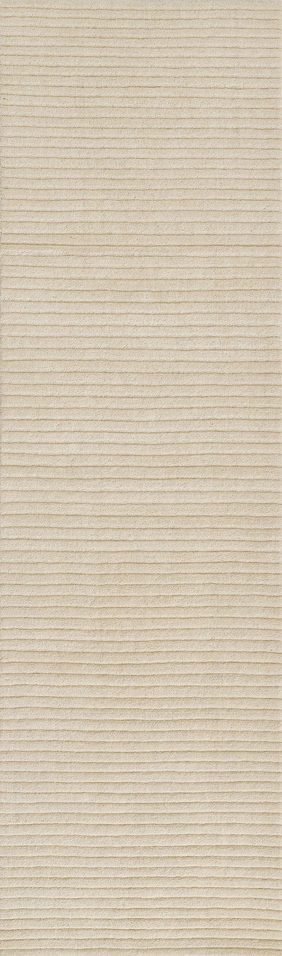 Momeni Asher ASH-1 White Hand loomed Area Rug