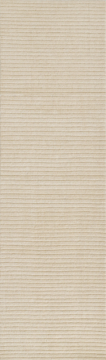 Momeni Asher ASH-1 White Hand loomed Area Rug