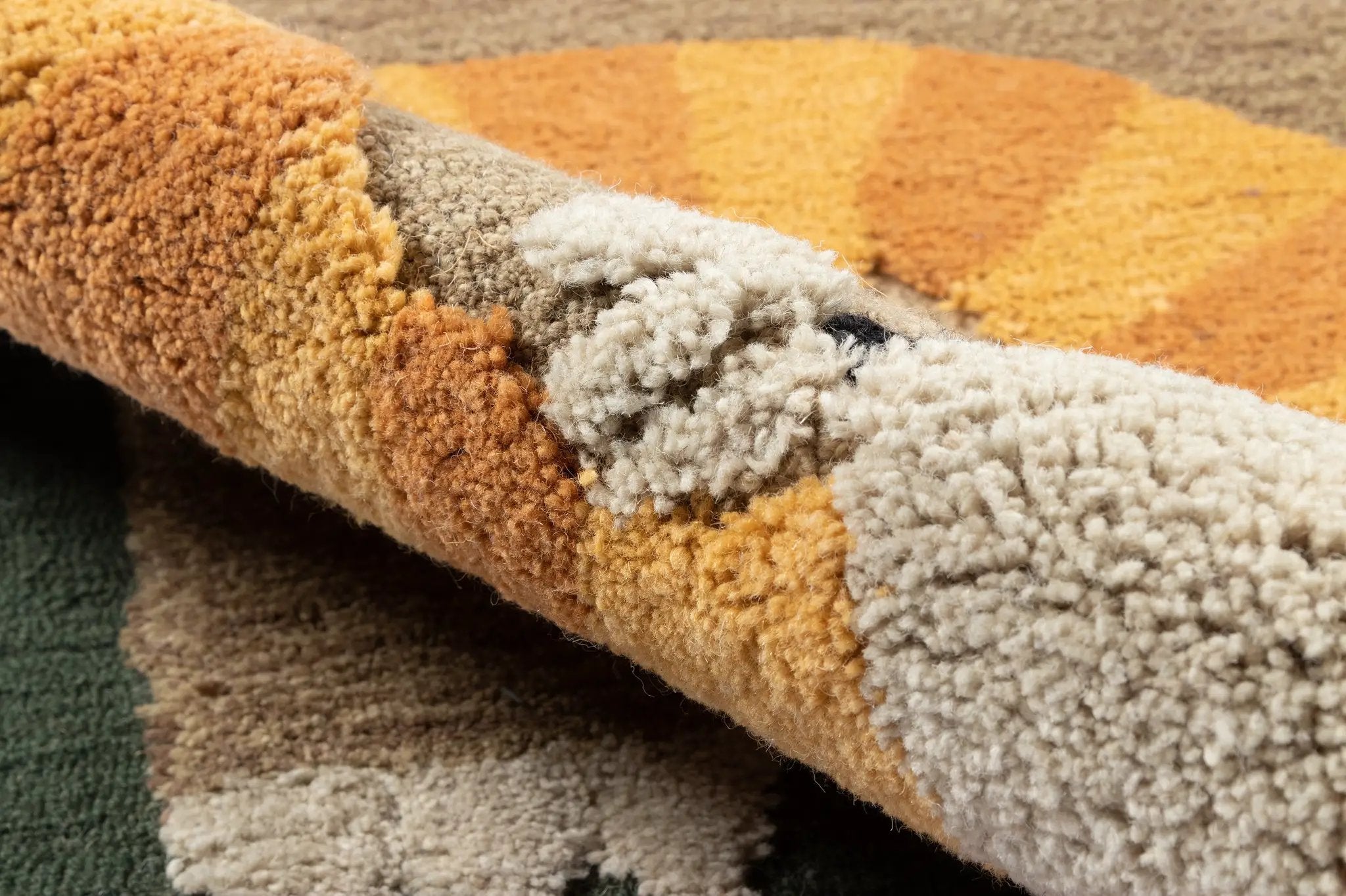 Atticus ATC-1 (Lion) Green Area Rug by Novogratz by Momeni