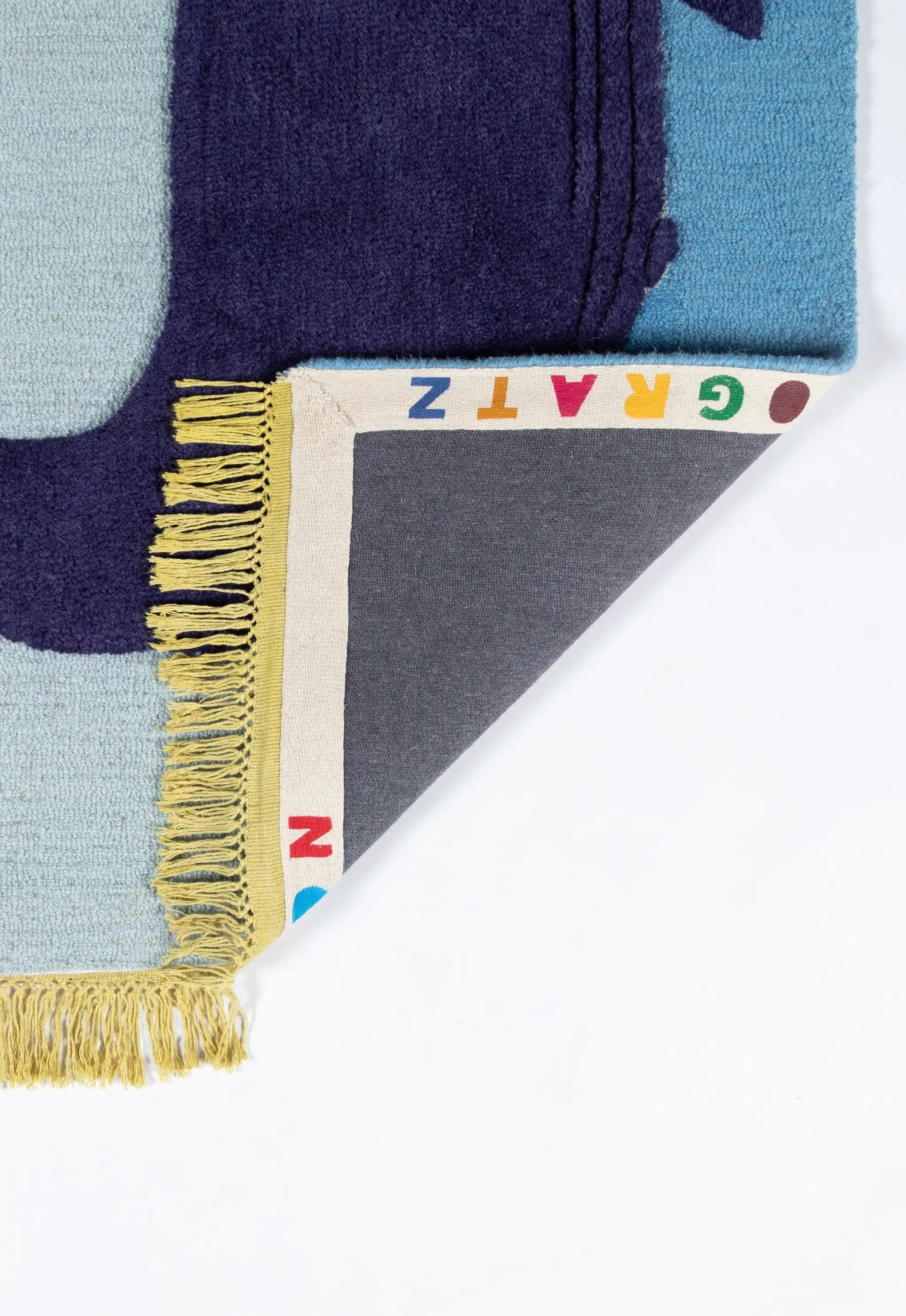 Atticus ATC-2 (Whale) Blue Area Rug by Novogratz by Momeni