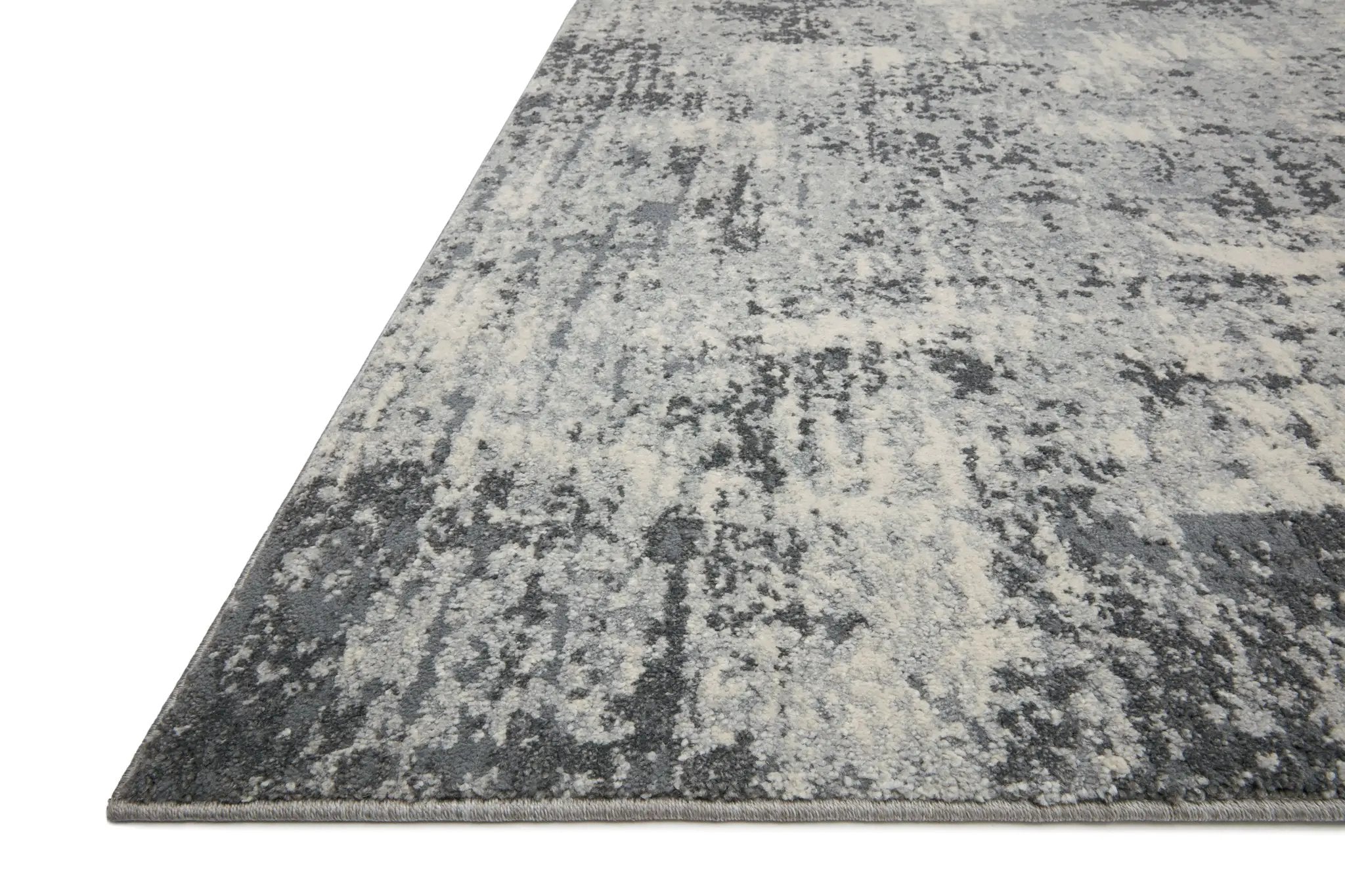 Austen AUS-01 Pebble / Charcoal Area Rug by Loloi