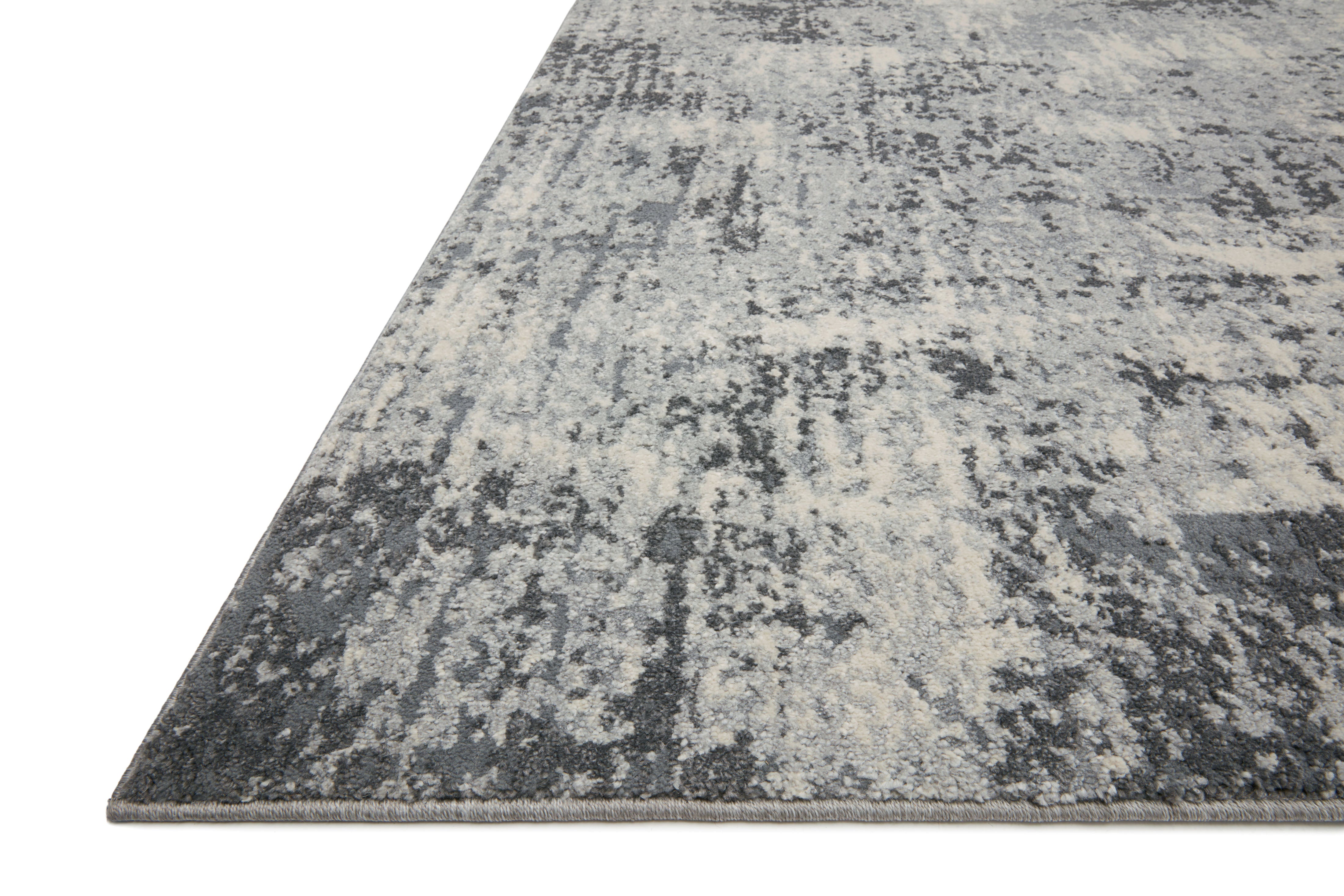 Loloi Austen AUS-01 Pebble / Charcoal Area Rug