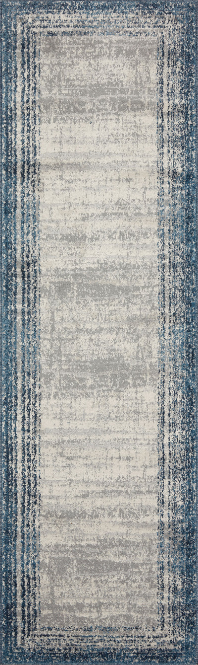Loloi Austen AUS-02 Pebble / Blue Area Rug