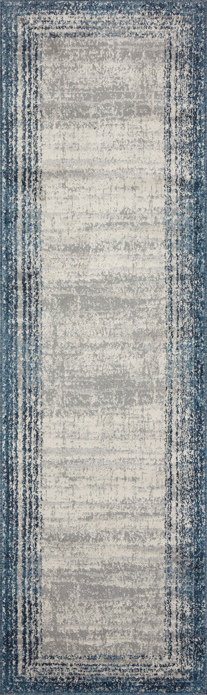 Loloi Austen AUS-02 Pebble / Blue Area Rug