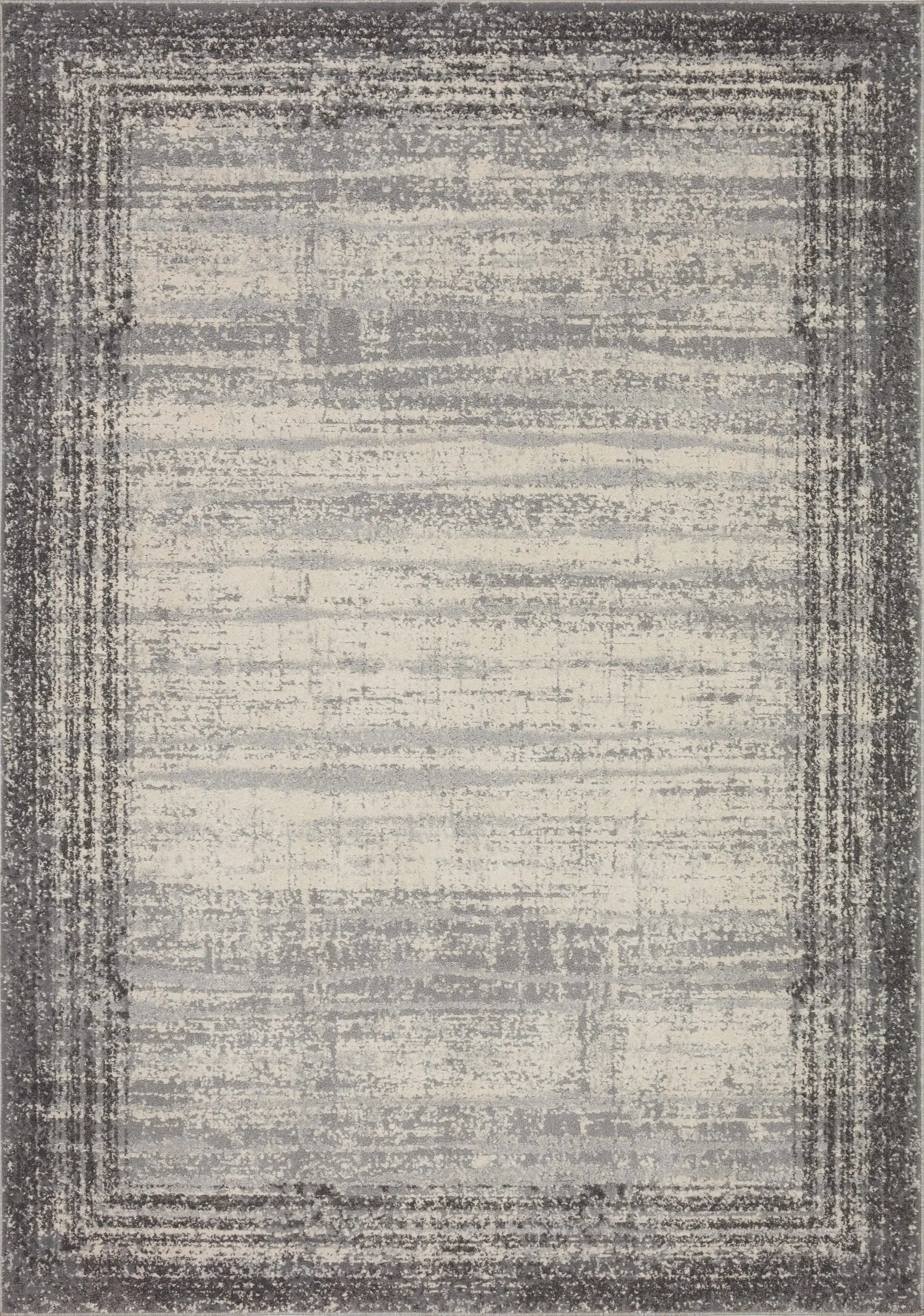 Austen AUS-02 Pebble / Charcoal Area Rug by Loloi