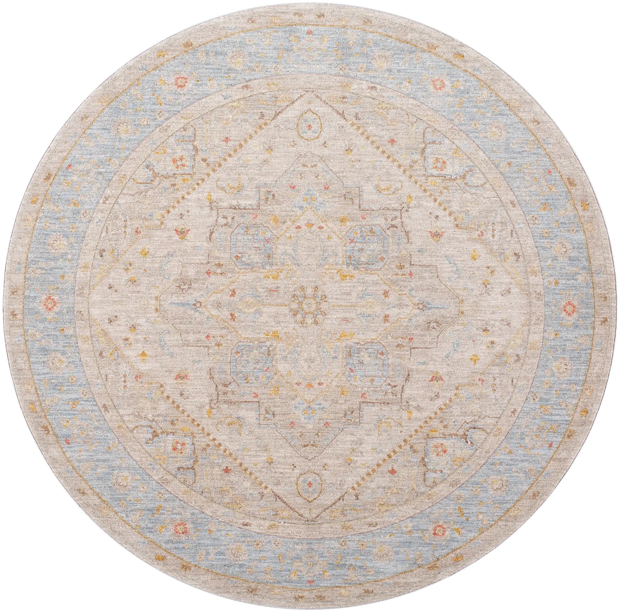 Avant Garde AVT-2367 Taupe Area Rug by LIVABLISS