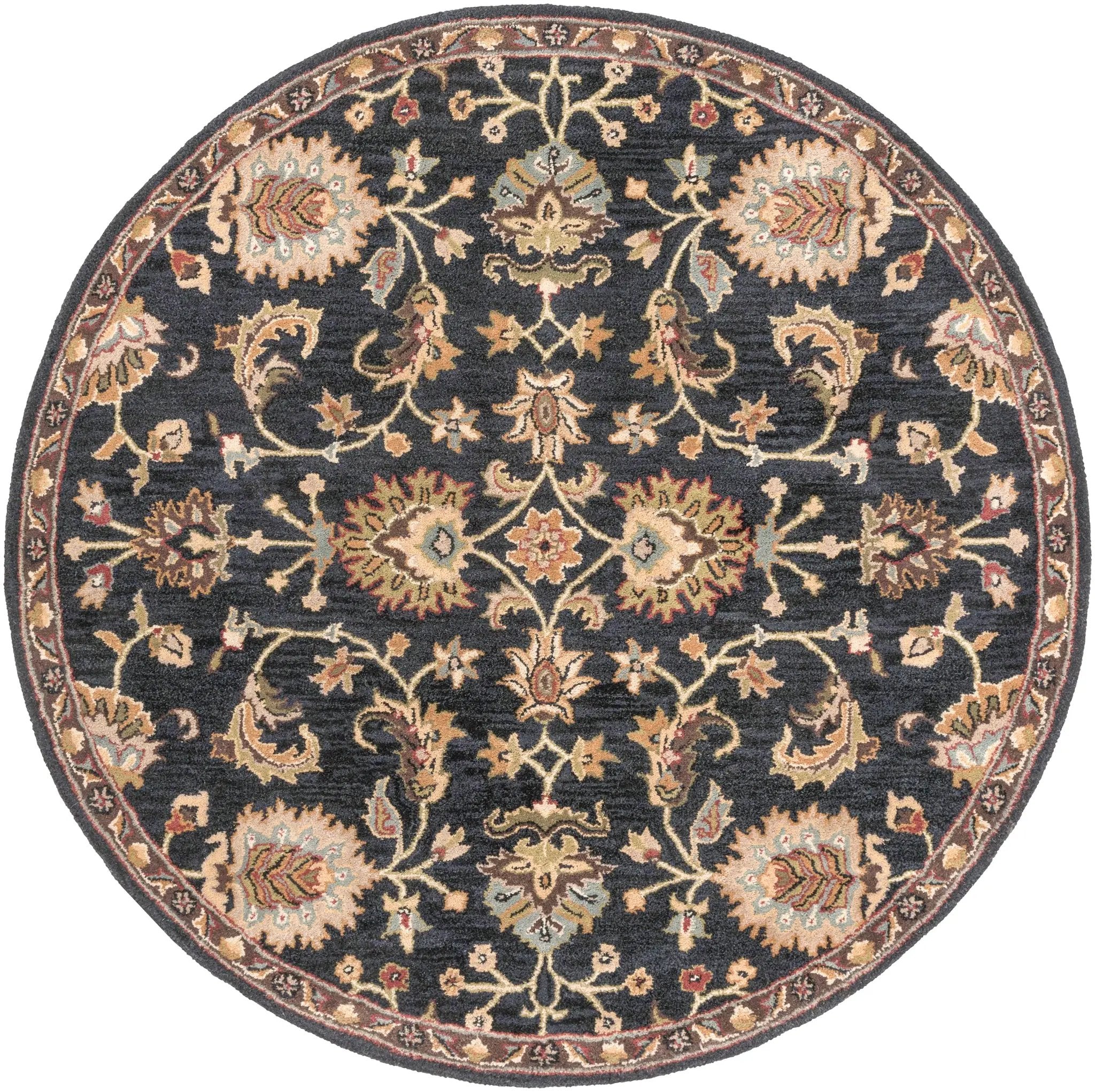 Middleton AWMD-1000 Black Area Rug by LIVABLISS