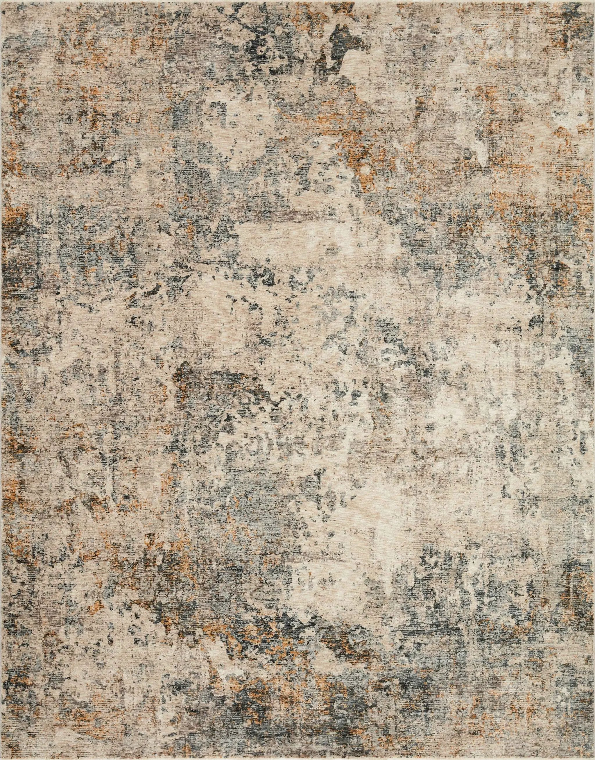 Axel AXE-04 Ocean / Beige Area Rug by Loloi