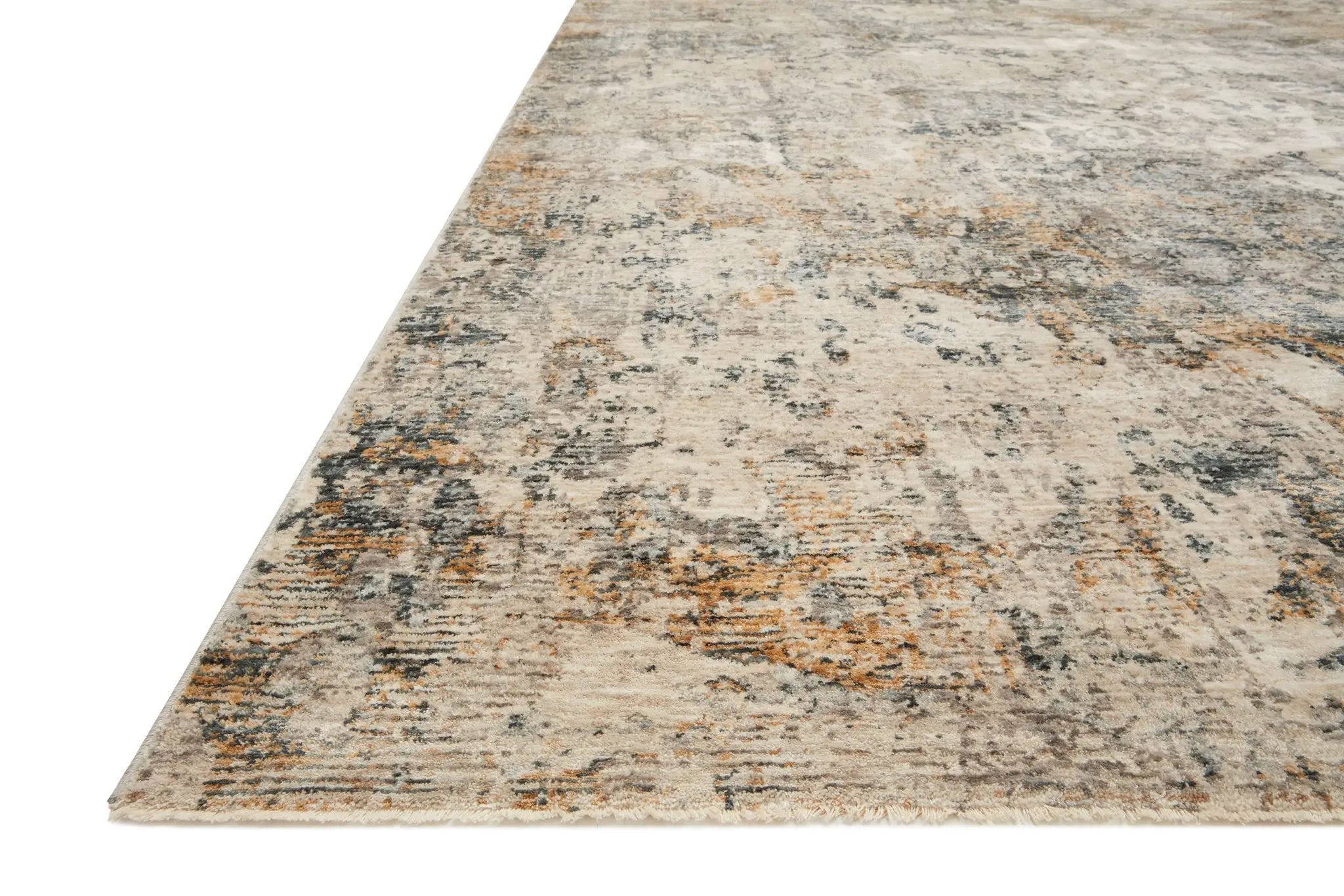 Axel AXE-04 Ocean / Beige Area Rug by Loloi