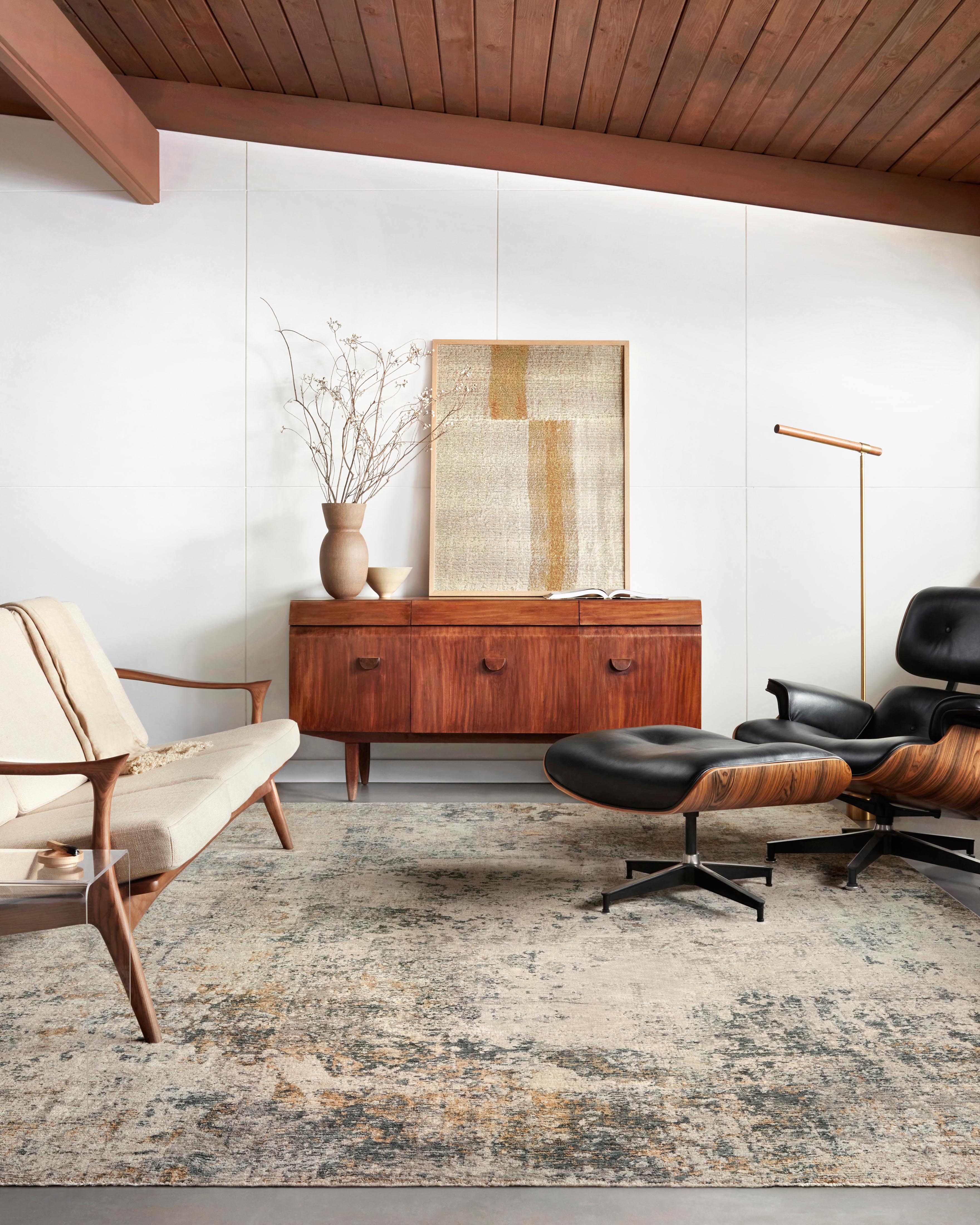 Loloi Axel AXE-04 Ocean / Beige Area Rug