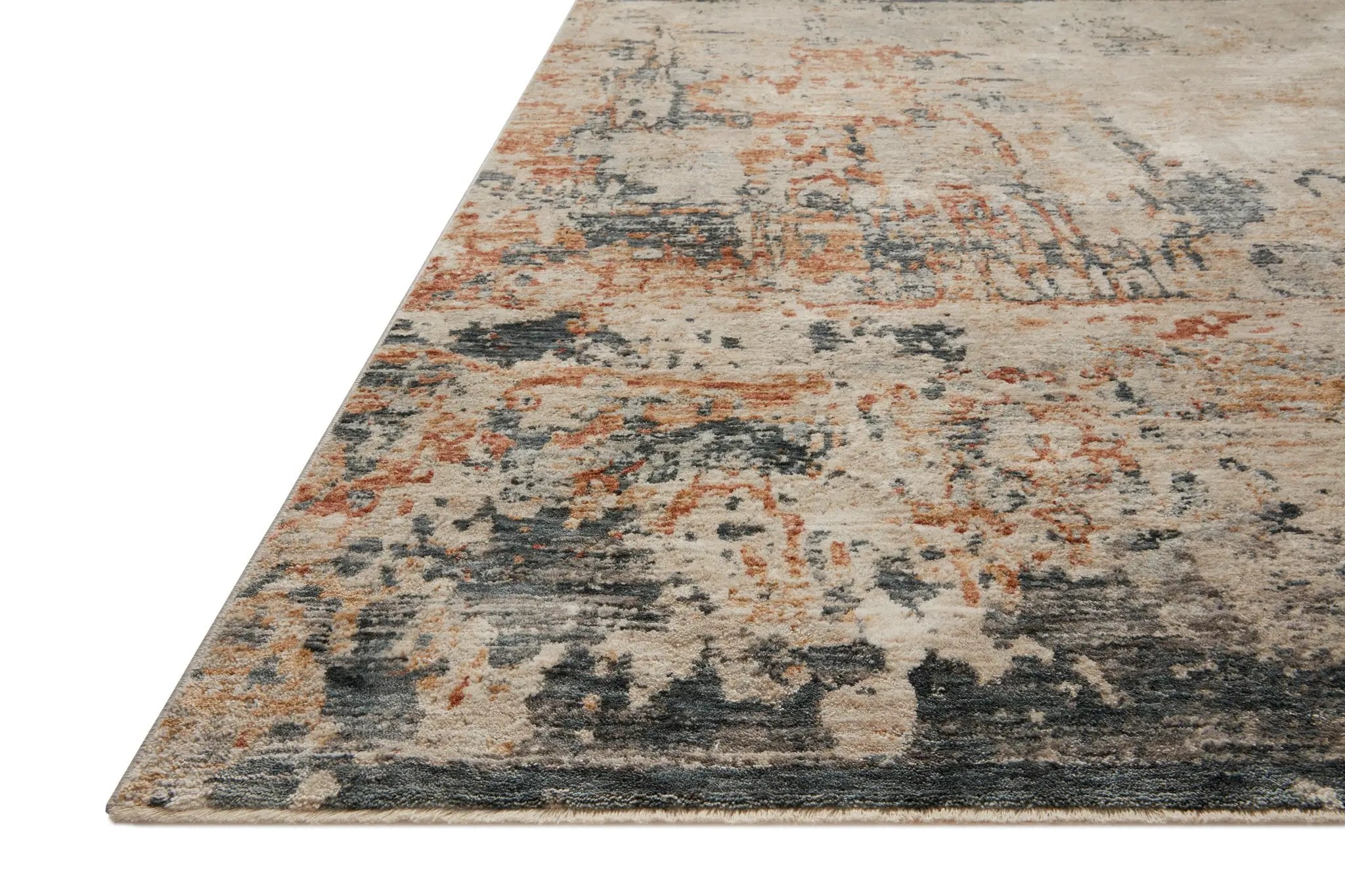 Axel AXE-05 Stone / Multi Area Rug by Loloi