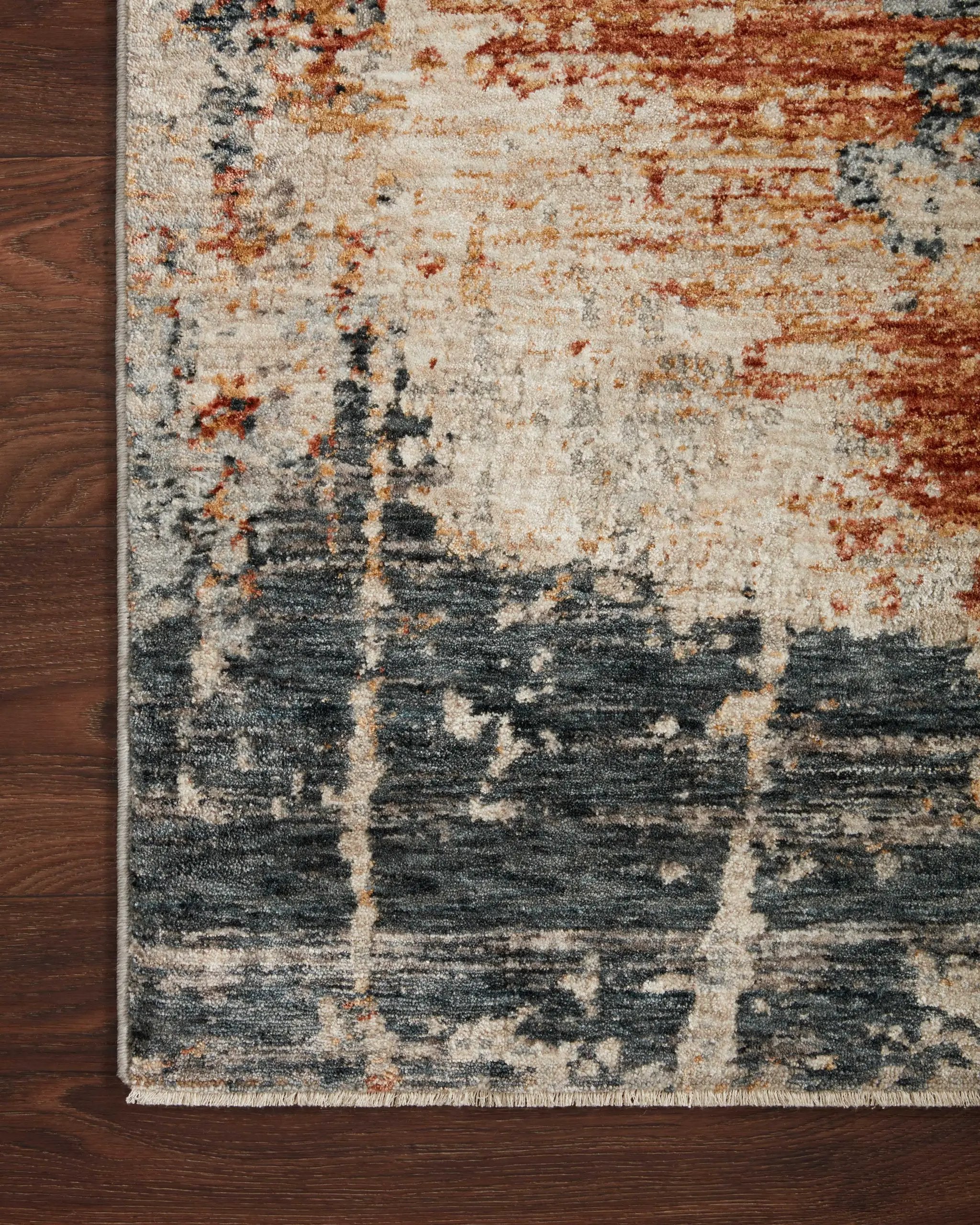 Axel AXE-05 Stone / Multi Area Rug by Loloi