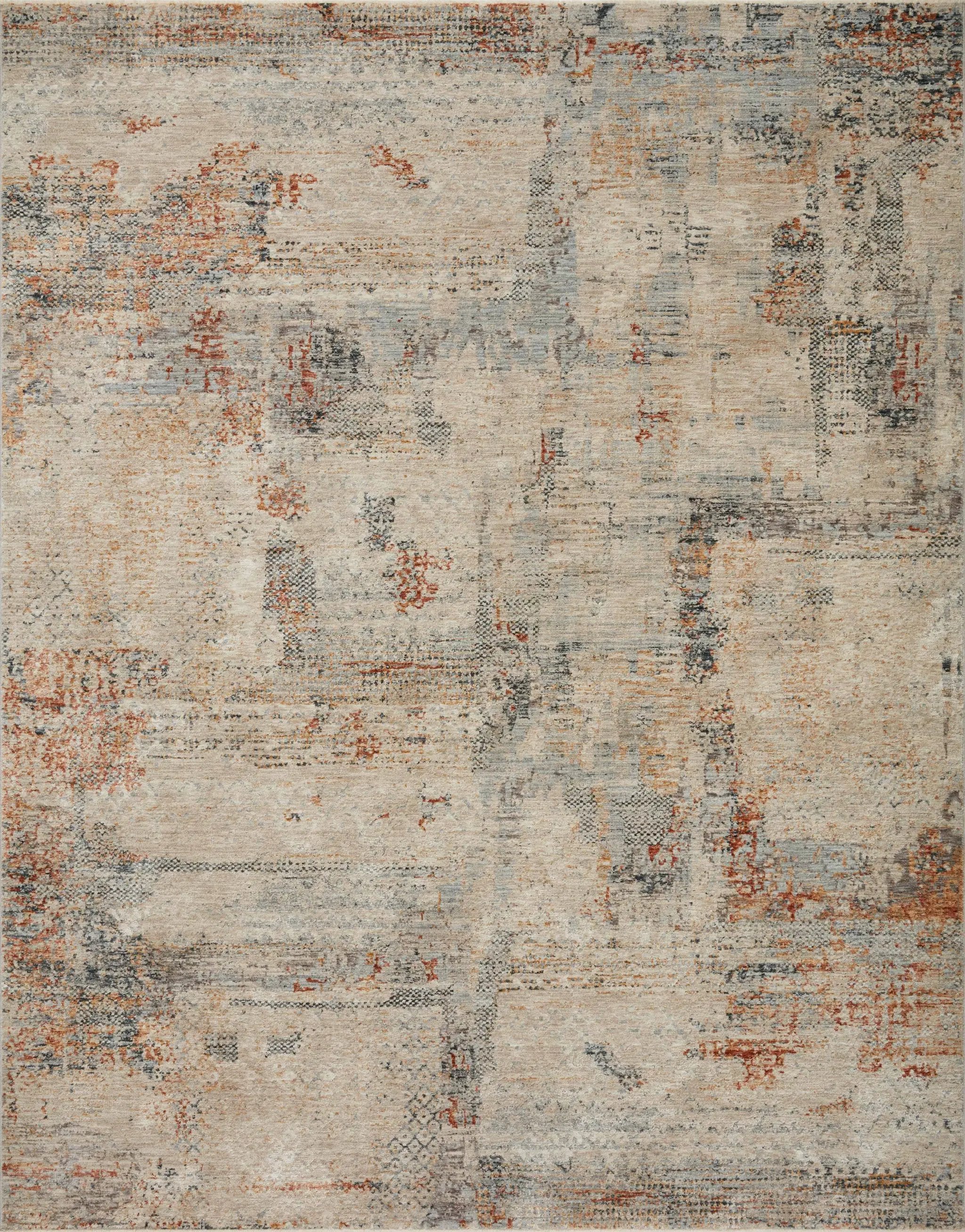 Axel AXE-06 Sand / Multi Area Rug by Loloi