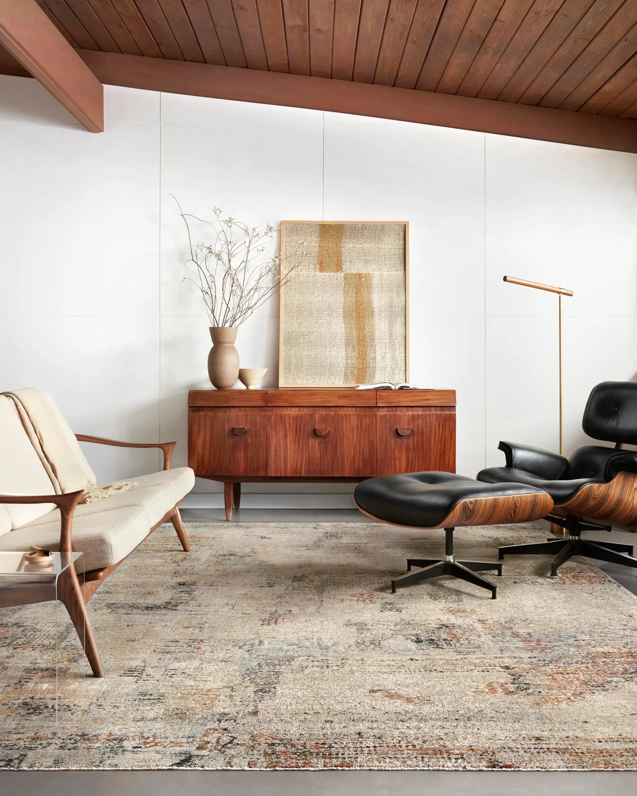 Axel AXE-06 Sand / Multi Area Rug by Loloi