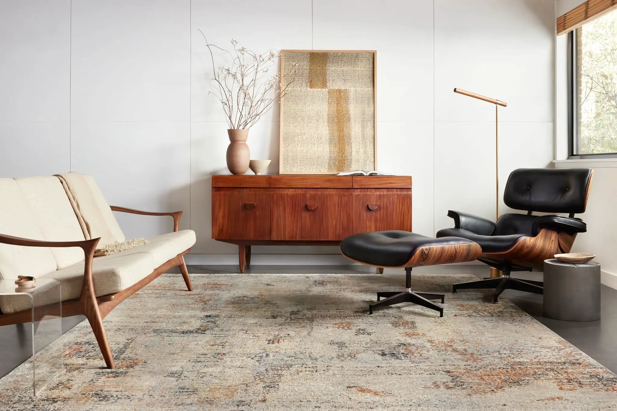 Axel AXE-06 Sand / Multi Area Rug by Loloi