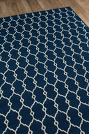 Momeni Baja BAJ-2 Navy Indoor/Outdoor Area Rug