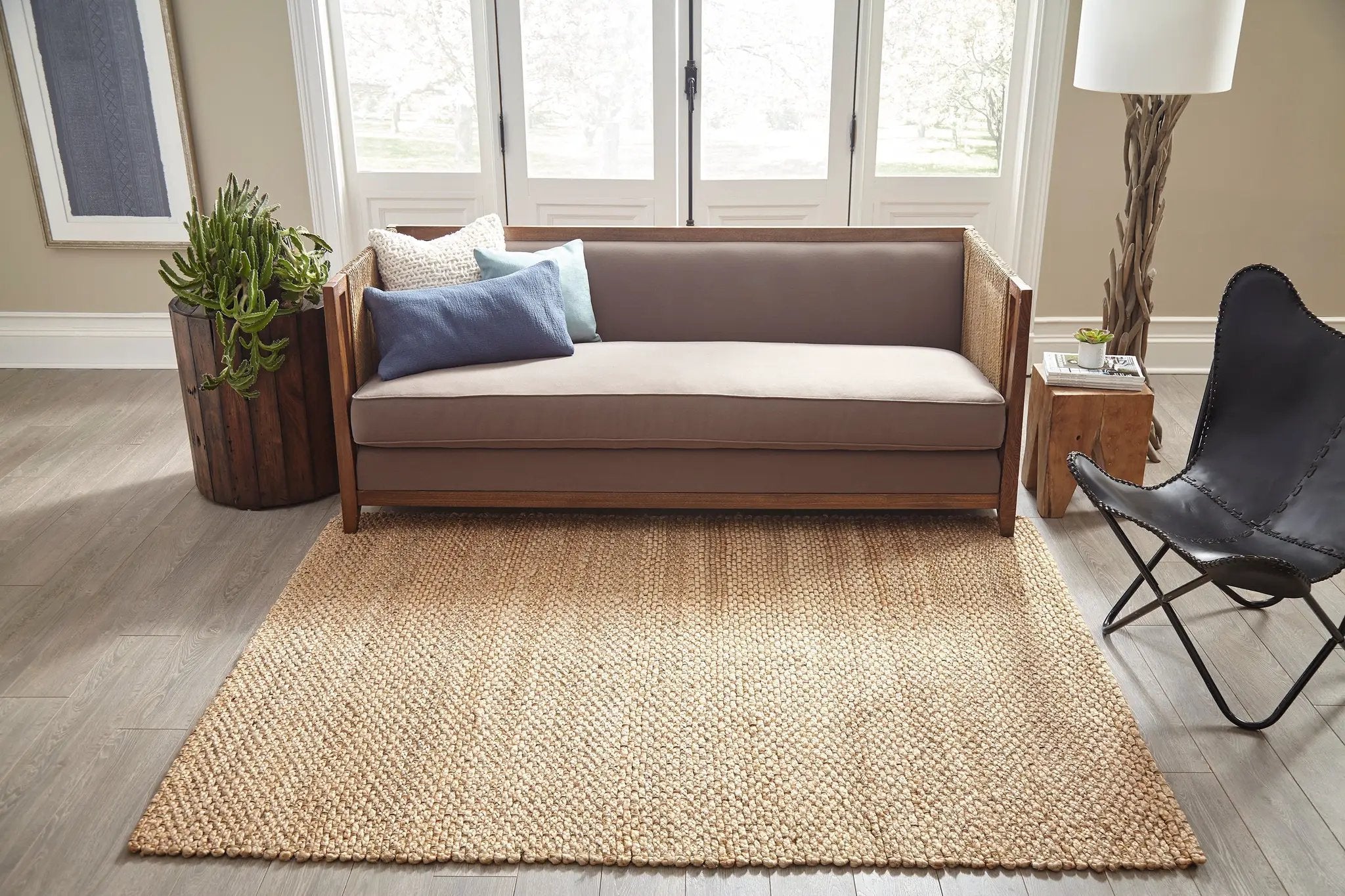 Bali BL-27 Natural Area Rug by Momeni