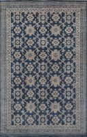 Momeni Banaras BNR-1 Blue Hand Knotted Area Rug