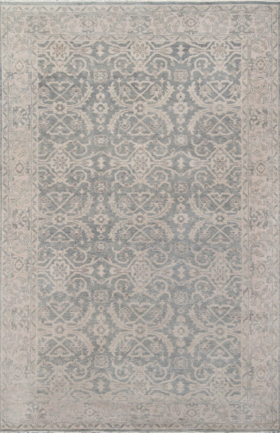 Momeni Banaras BNR-2 Sage Hand Knotted Area Rug