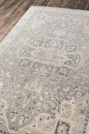 Momeni Banaras BNR-4 Gray Hand Knotted Area Rug