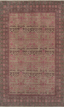 Momeni Banaras BNR-5 Pink Hand Knotted Area Rug