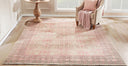 Momeni Banaras BNR-5 Pink Hand Knotted Area Rug