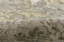 Barron BRN-3 Multicolor Area Rug in beige and blue earth tones, machine made in Egypt
