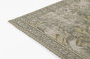 Barron BRN-3 Multicolor Area Rug in beige and blue earth tones, machine made in Egypt